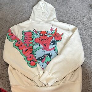 Marvel Spider-Man Cream Hoodie